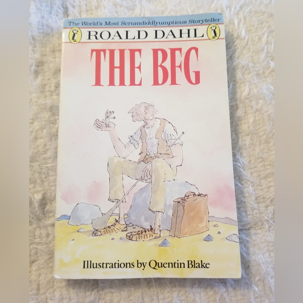 1984 The BFG Roald Dahl Paperback Book 1st Edition Puffin Books Vintage